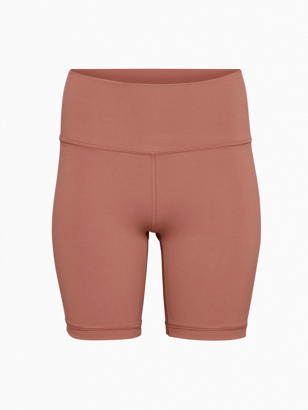 TNA High-Waist Bike Shorts in Rust
